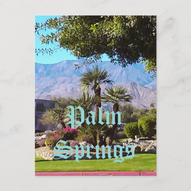 Palm Springs California Postcard (Front)