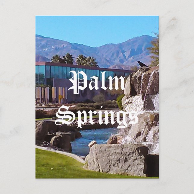 Palm Springs California Postcard (Front)