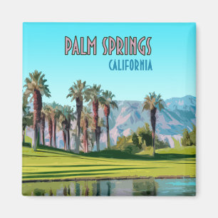 Palm Springs California Vintage Magnet