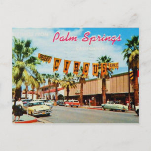 Palm Springs, California Vintage Postcard