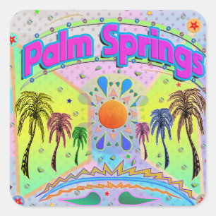 Palm Springs Calm Desire Sticker