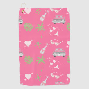 Palm Springs Country Club Golf Towel for Women