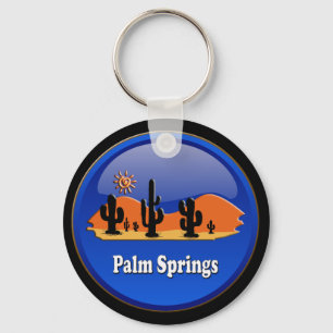 Palm Springs desert Key Ring
