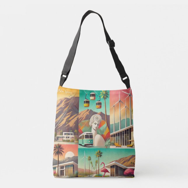 Palm Springs Dreamscape Tote Bag (Back)