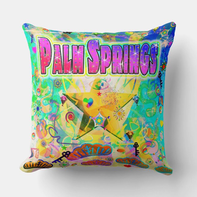 Palm Springs Epoch Hour Pillow (Front)