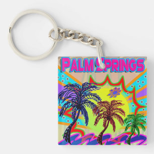 Palm Springs Eternal Keychain