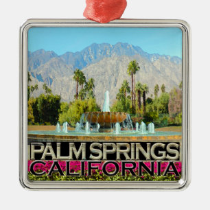 Palm Springs Metal Tree Decoration