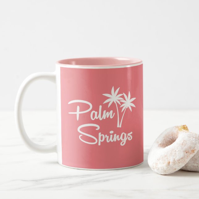 Palm Springs Mid Century Modern Mug (With Donut)
