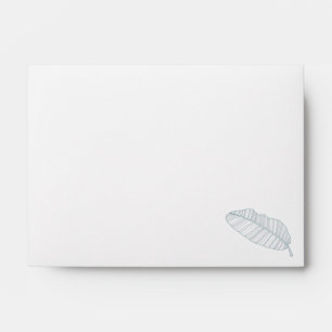 Palm Springs Paradise Modern Californian Wedding Envelope