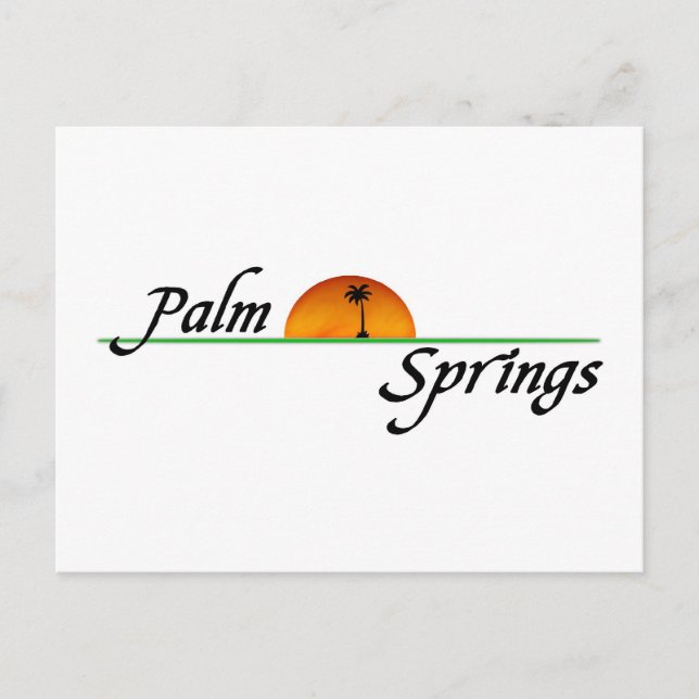 Palm Springs Postcard (Front)
