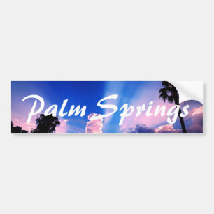 Palm Springs Sky Bumper Sticker