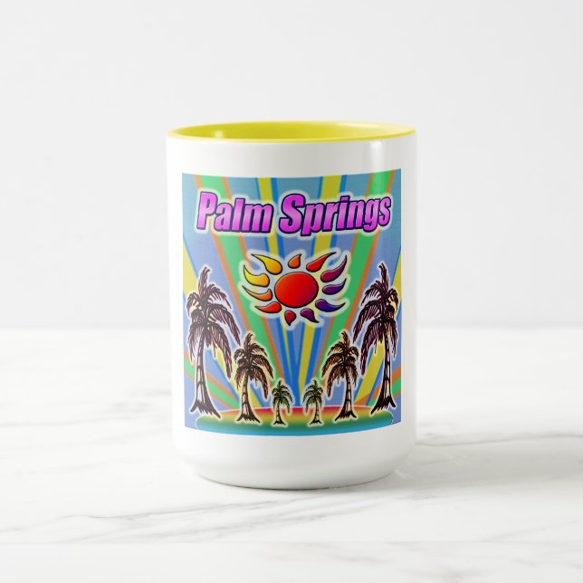 Palm Springs Summer Love Mug (Center)
