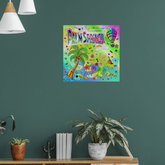 Palm Springs Timeless Melody Poster (Living Room 1)