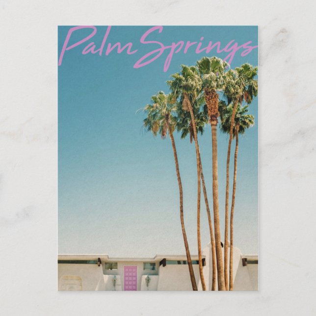 Palm Springs Travel Postcard (Front)