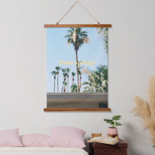 Palm Springs Travel Souvenir Hanging Tapestry