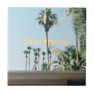 Palm Springs Travel Souvenir Tile