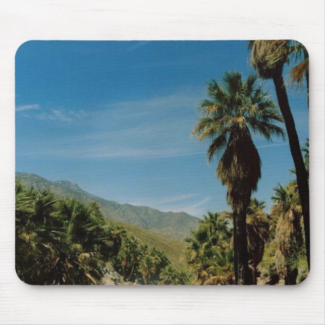Palm Springs View Mouse Mat (Front)