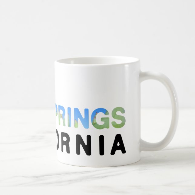 Palm Springs Yucca Spears Coffee Mug (Right)