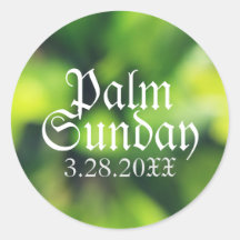 Palm Sunday in Green