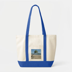 Palm Tree at the Beach Tote Bag