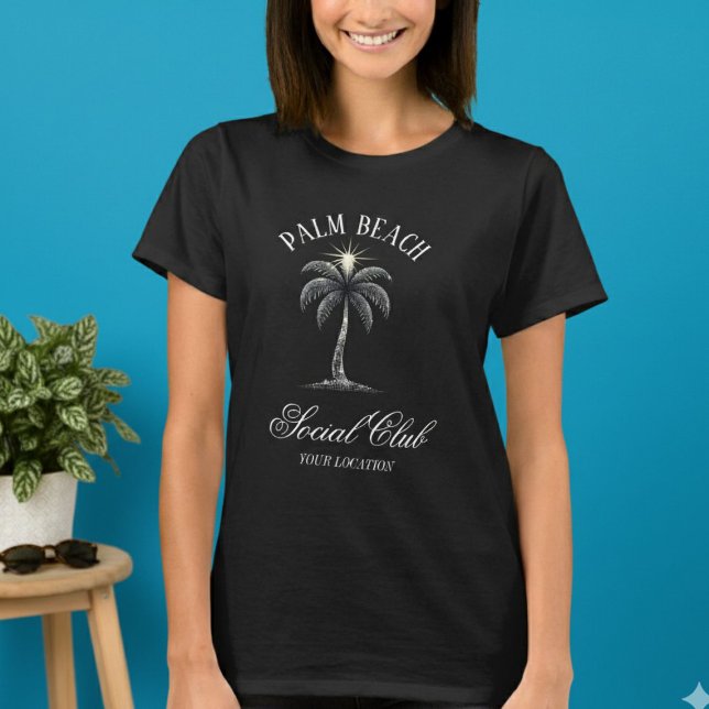 Palm Tree bachelorette Party T-Shirt (Creator Uploaded)