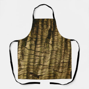 Palm Tree Bark Apron