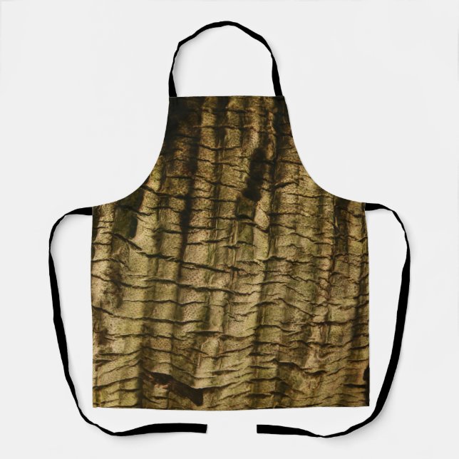 Palm Tree Bark Apron (Front)