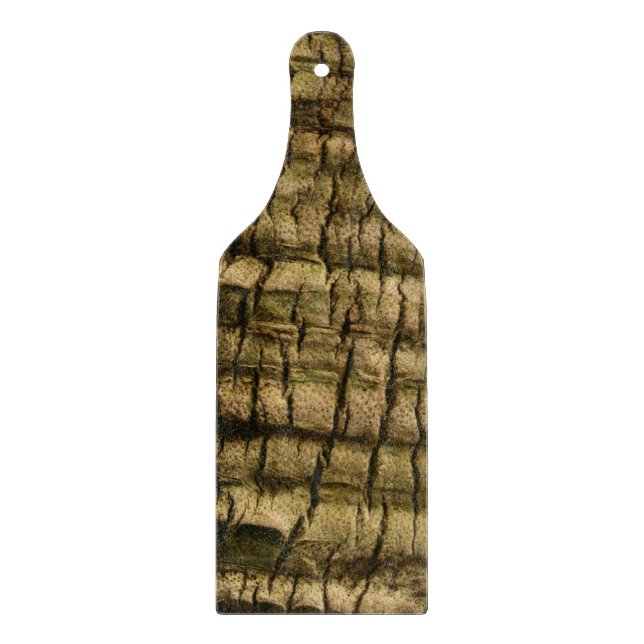 Palm Tree Bark Cutting Board (Front)