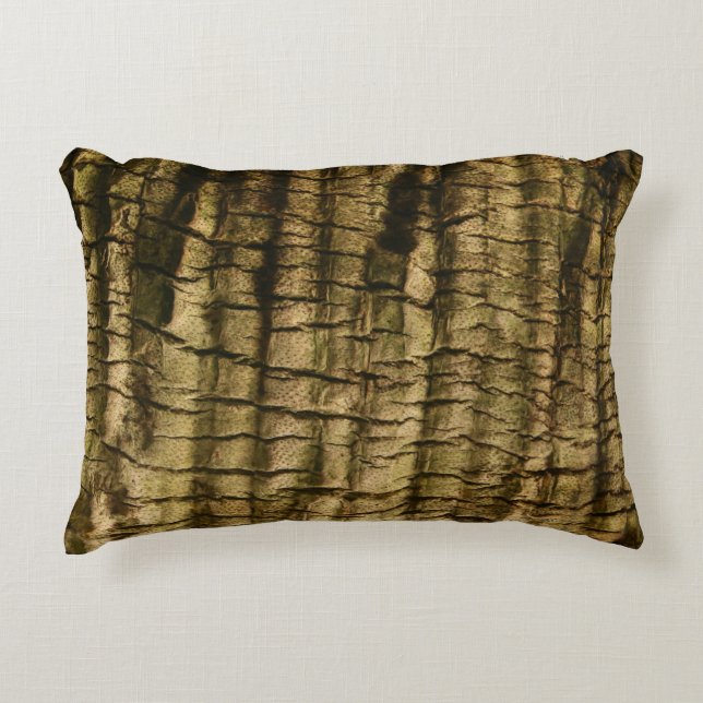Palm Tree Bark Decorative Cushion (Front)
