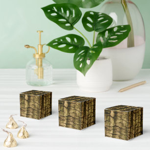 Palm Tree Bark Favour Box