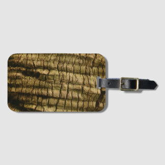 Palm Tree Bark Luggage Tag