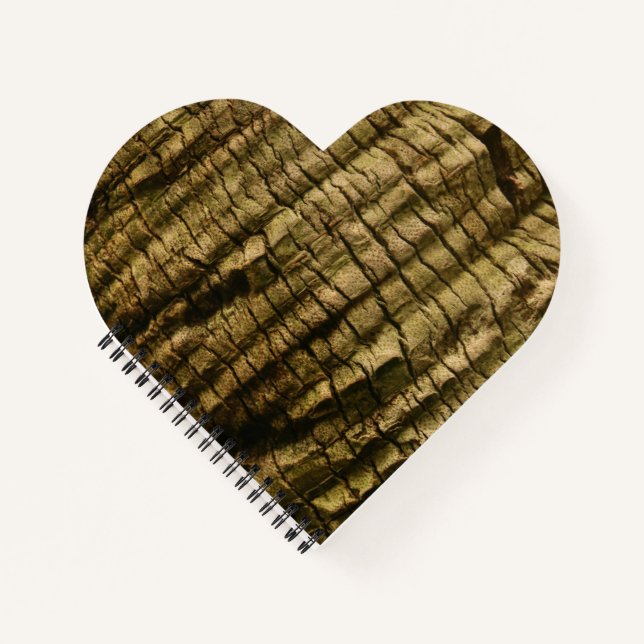 Palm Tree Bark Notebook (Front)