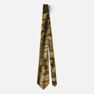 Palm Tree Bark Tie