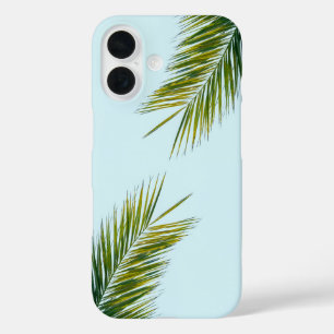 Palm tree branch iPhone 16 case