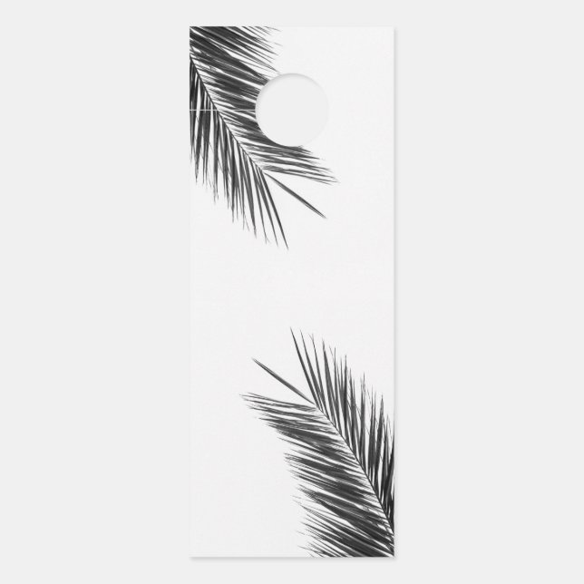 Palm tree branch door hanger (Front)