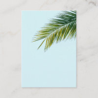 Palm tree branch