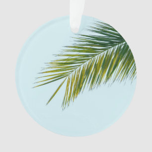 Palm tree branch ornament