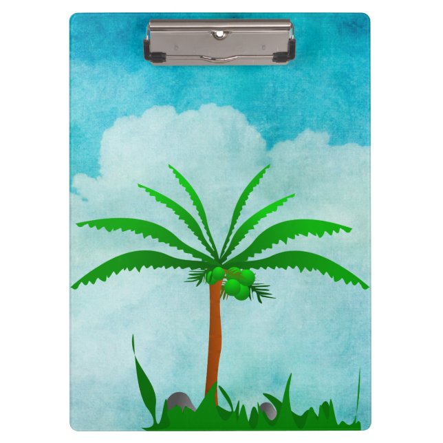 Palm Tree Clipboard (Front)