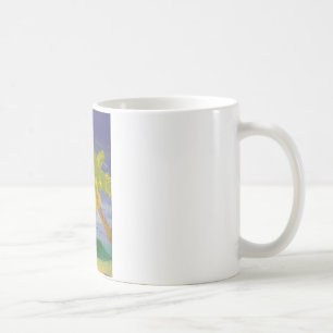 Palm tree coffee mug