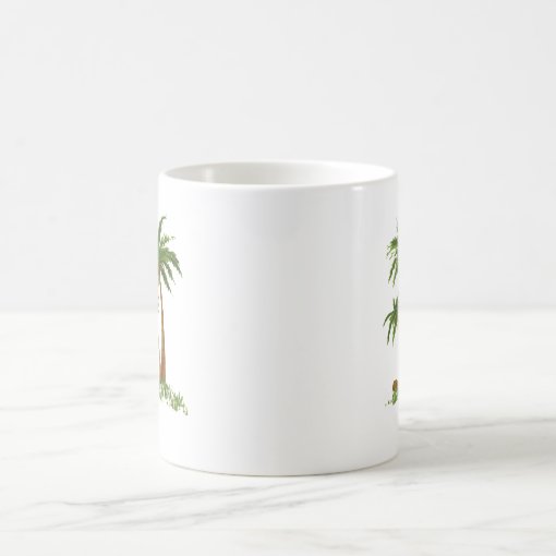 PALM TREE COFFEE MUG Zazzle