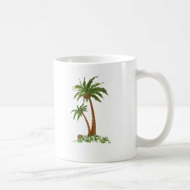 PALM TREE COFFEE MUG (Right)