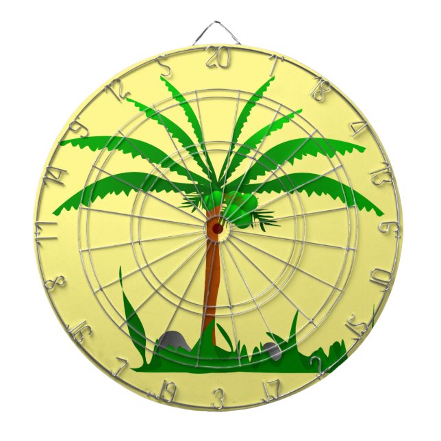 Palm Tree Dartboard (Front)