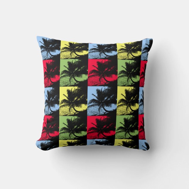 Palm Tree Design Cushion (Front)