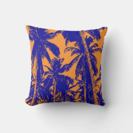 Palm Tree Design Cushion