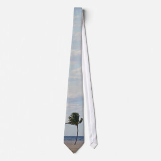 Palm Tree Enjoying the Beach Tie