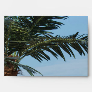 Palm tree envelope