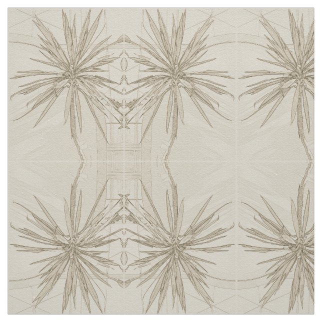 Palm tree fabric (Swatch)