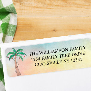 Palm Tree Family Reunion Return Address