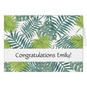 Palm Tree Fronds Painting Hawaiian