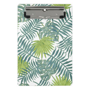 Palm Tree Fronds Painting Hawaiian Mini Clipboard